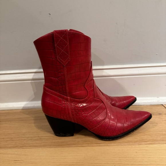 SOLD ted crocodile western boots - Picture 2 of 5